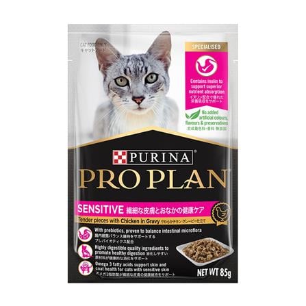 อาหารเปียกแมว PROPLAN ADL CAT SENSITIVE SKIN POUCH 85 ก._0