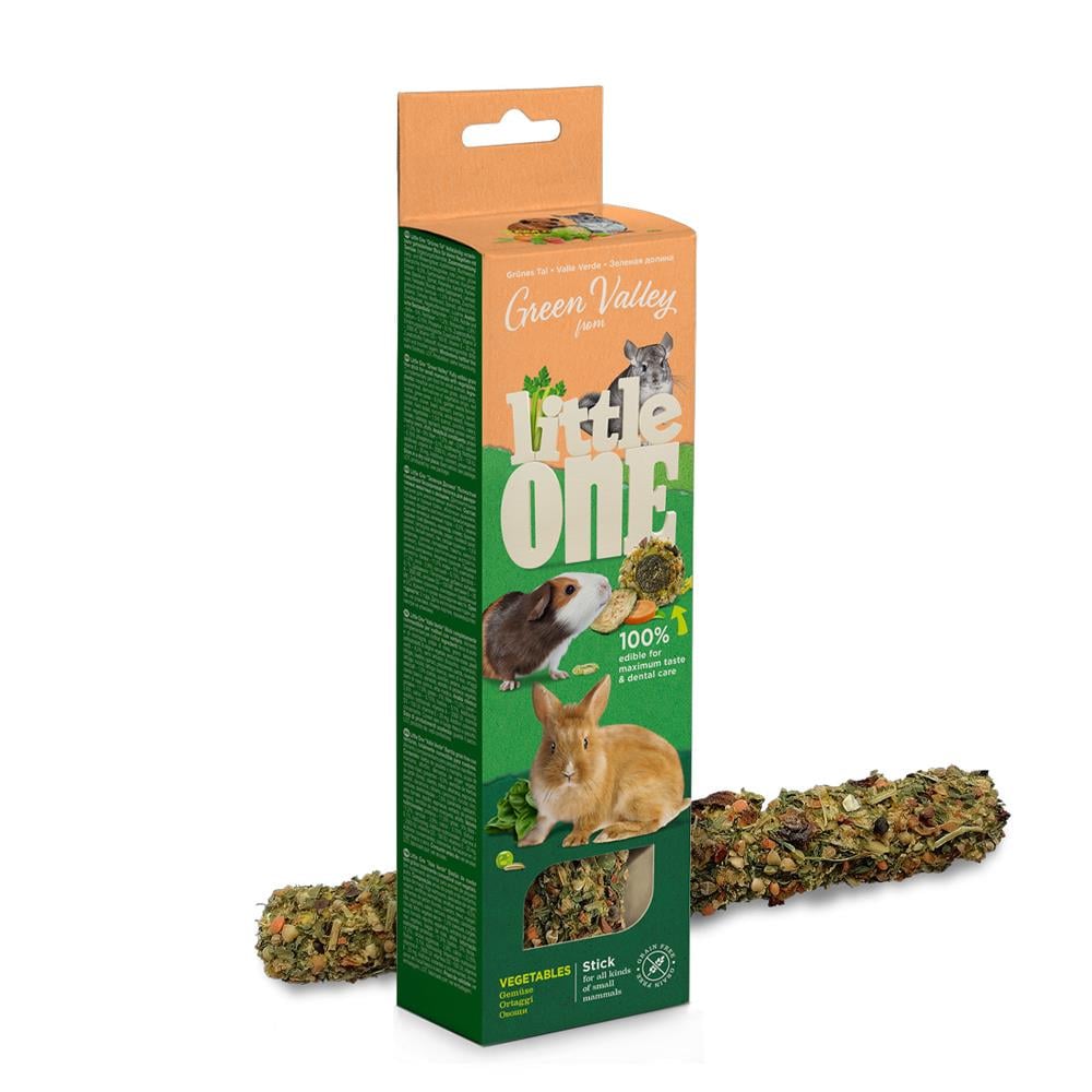 ขนมอัดแท่งไร้ธัญพืช LITTLE ONE GRAINFREE STICK WITH VEGETABLES 160 ก.