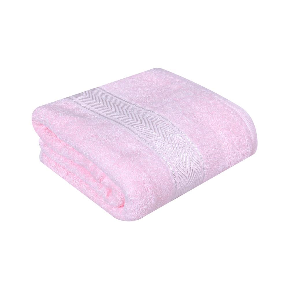 ผ้าขนหนู HOME LIVING STYLE GRETA 27X54 นิ้ว สี PINK_0