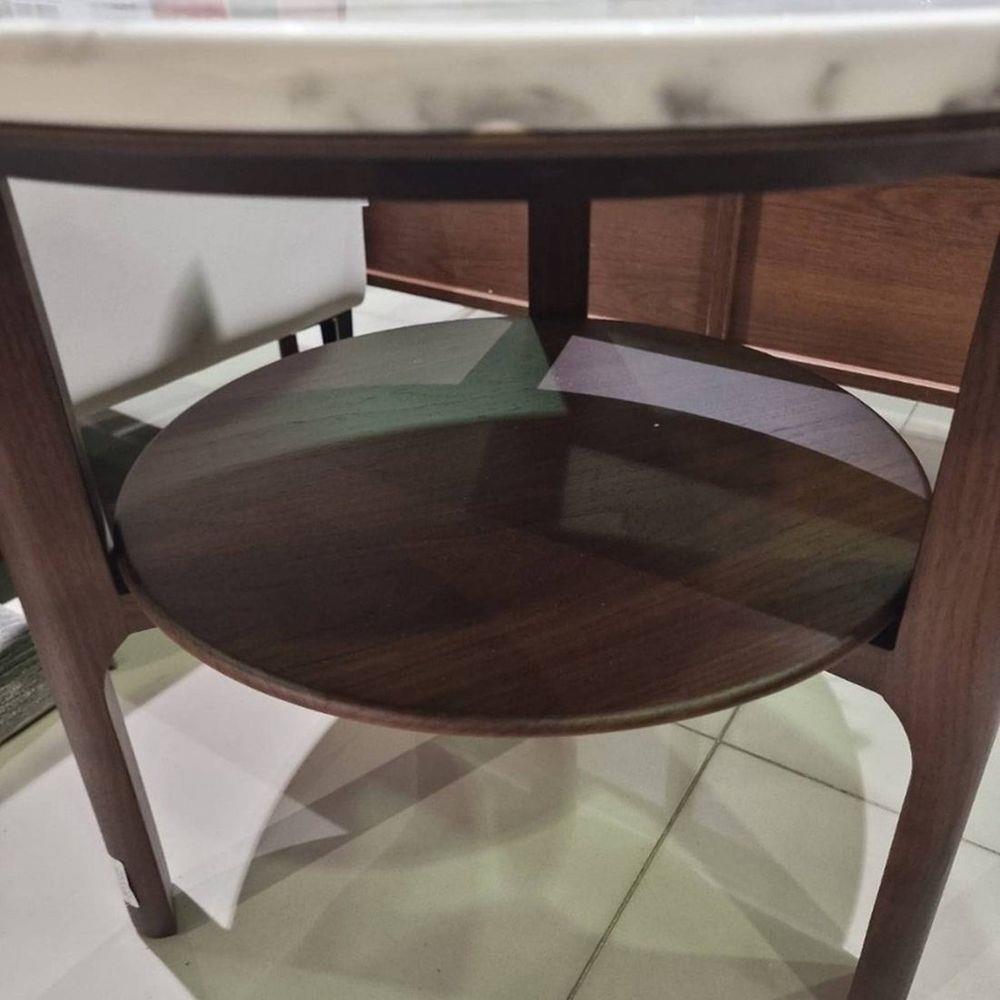 โต๊ะข้างเตียง SB FURNITURE WAOLIN 19196267 60 ซม. สีวอลนัท