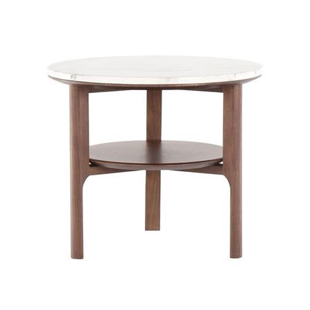 โต๊ะข้างเตียง SB FURNITURE WAOLIN 19196267 60 ซม. สีวอลนัท_0