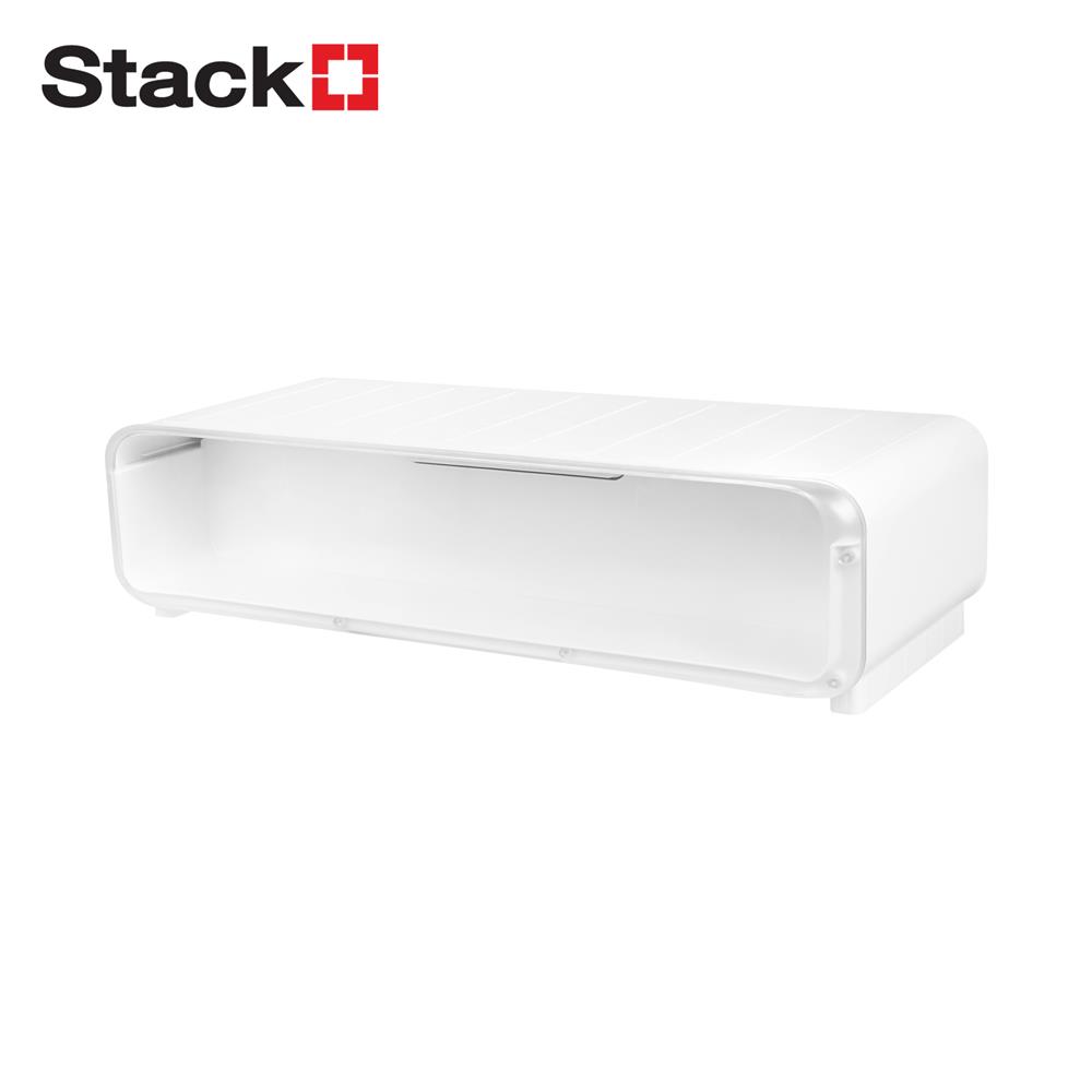 กล่องวางจอและโชว์โมเดล มีไฟ STACKO 51x21.3x13 ซม. สีขาว_1