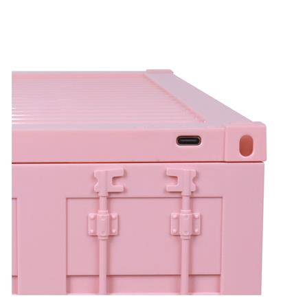 กล่องจัดเก็บโมเดล มีไฟ STACKO PLAY 35.5x19x17.5 ซม. สีชมพู_6