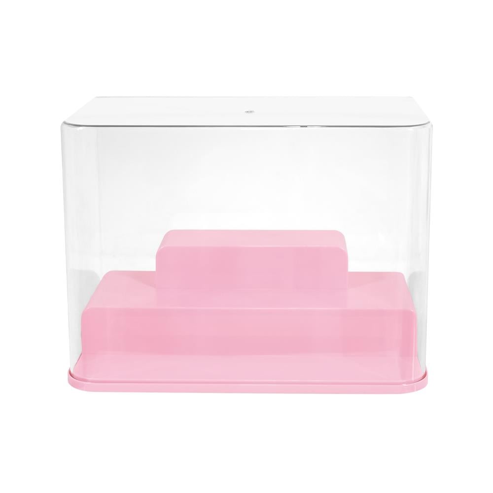กล่องแท่นวางโชว์โมเดล STACKO PLAY 31x17.5x23 ซม. สีชมพู