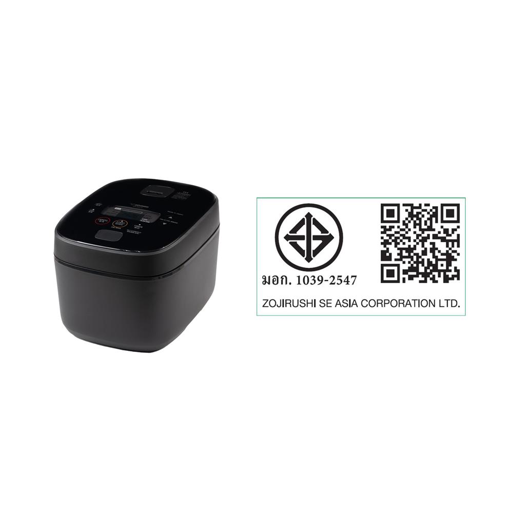หม้อหุงข้าว DIGITAL ZOJIRUSHI NW-QAQ18-BA 1.8 ลิตร สีดำ