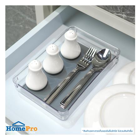 ถาดเก็บของในลิ้นชัก KECH KLAR 23.5x16x4.5 ซม. สีใส_4