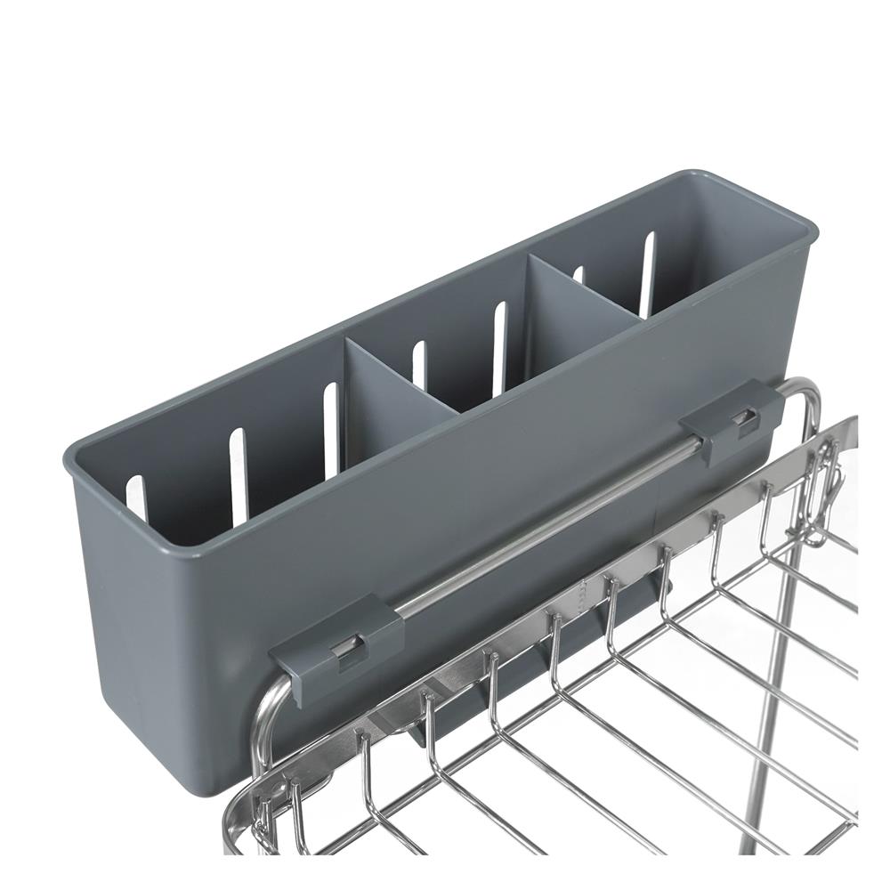 ชั้นคว่ำจานและแก้วสเตนเลส 2 ชั้น KECH METAL