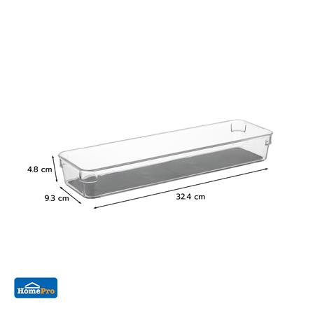ถาดเก็บของในลิ้นชัก KECH KLAR 32.4x9.3x4.8 ซม. สีใส_6