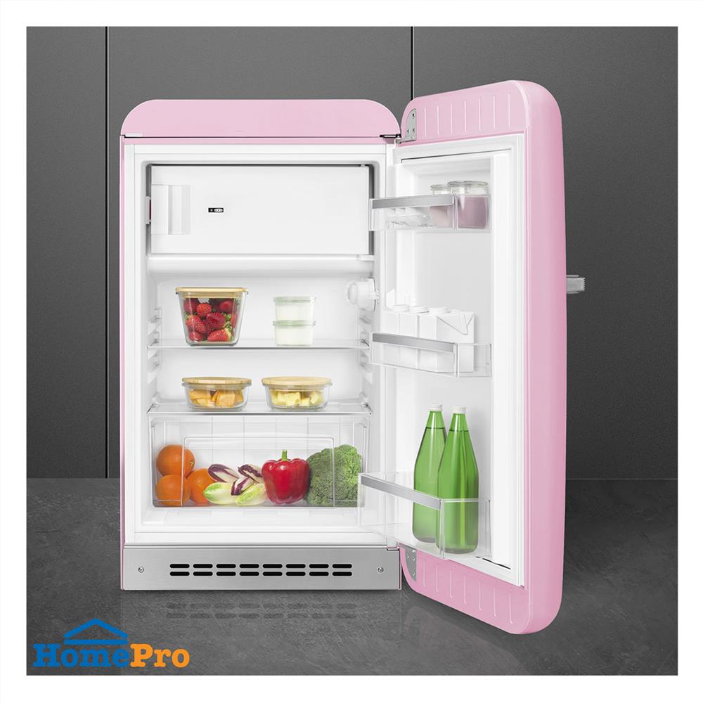 ตู้เย็น 1 ประตู SMEG FAB10RPK5 4.2 คิว สีชมพู