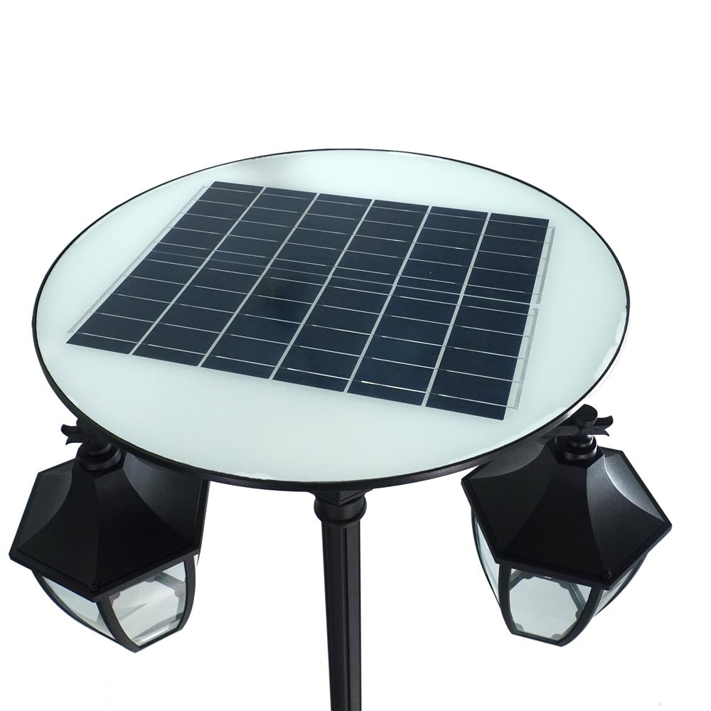 ไฟสนาม SOLAR CARINI HK-PT2021 200 วัตต์ WARM WHITE สีดำ