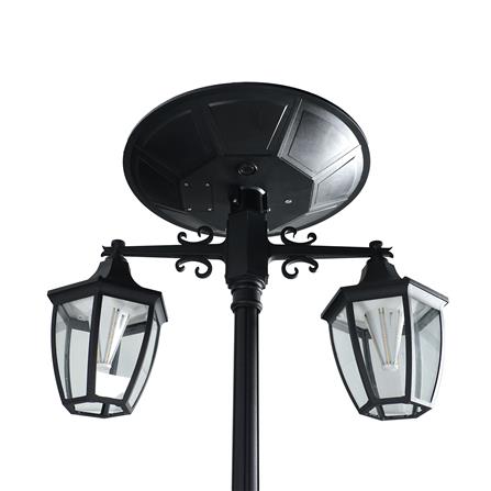 ไฟสนาม SOLAR CARINI HK-PT2021 200 วัตต์ WARM WHITE สีดำ_4