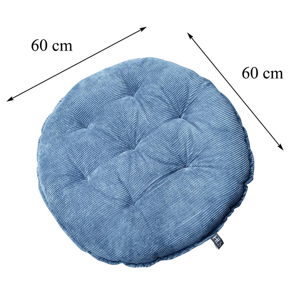 เบาะรองนั่ง HOME LIVING STYLE FLINT 24X24 นิ้ว สีฟ้า