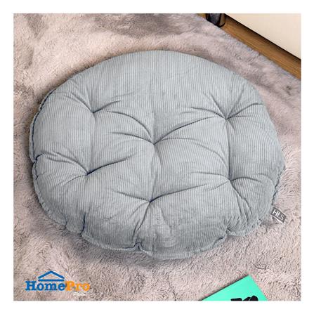 เบาะรองนั่ง HOME LIVING STYLE FLINT 24X24 นิ้ว สีเทา_4