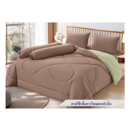 ชุดผ้าปูที่นอน 5 ฟุต 6 ชิ้น FROLINA MICROTEX SF029_0