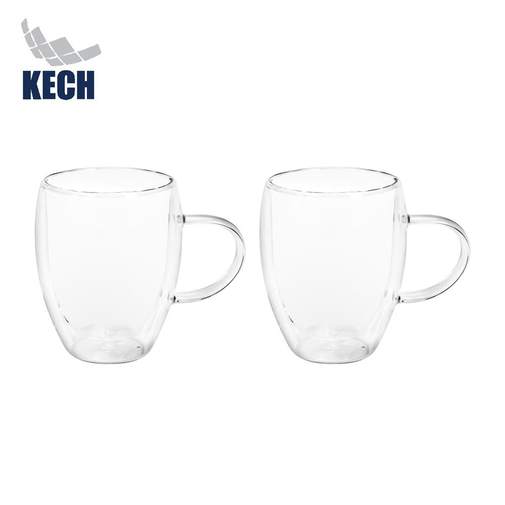 แก้วหู 350 มล. KECH DOUBLE WALL C (แพ็ก 2 ใบ)_1