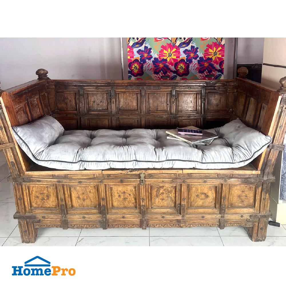 เบาะรองนั่ง HOME LIVING STYLE LARGO 24X65 นิ้ว สีเทา