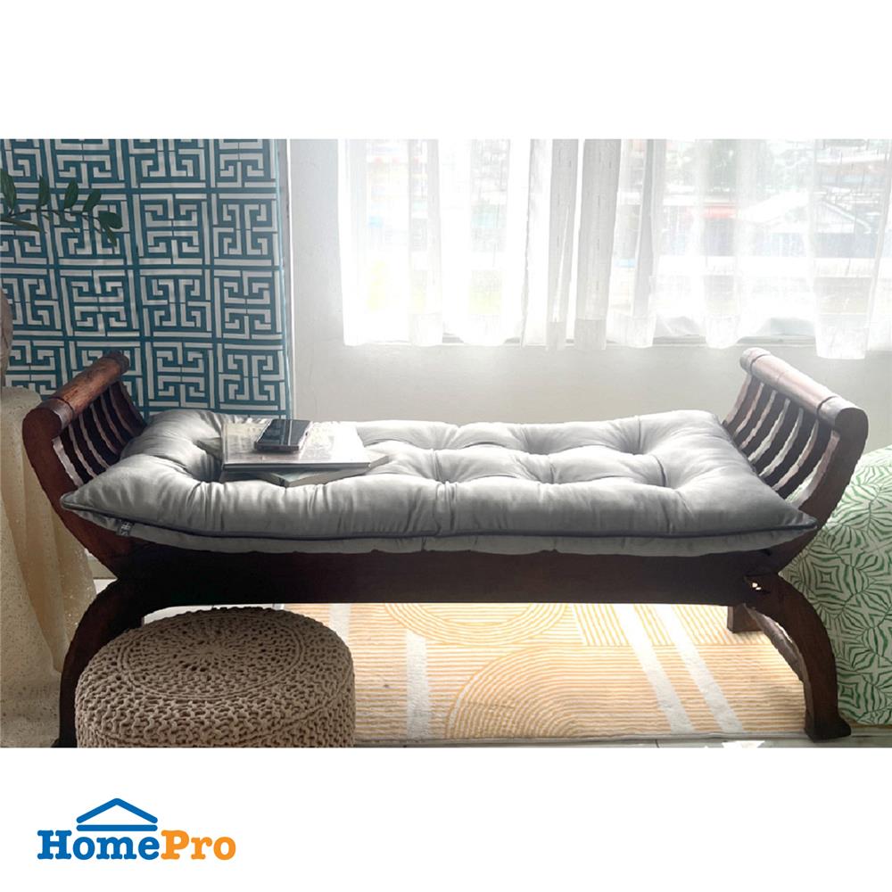 เบาะรองนั่ง HOME LIVING STYLE LARGO 24X48 นิ้ว สีเทา