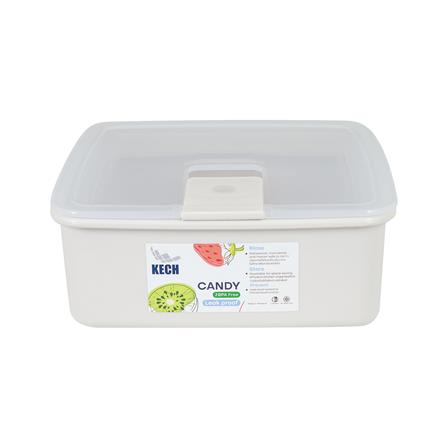 กล่องอาหาร 0.55 ลิตร KECH CANDY 9711 สีเบจ_2