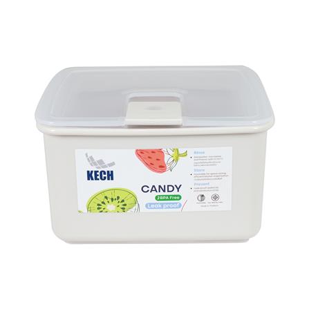 กล่องอาหาร 0.92 ลิตร KECH CANDY 9712 สีเบจ_2