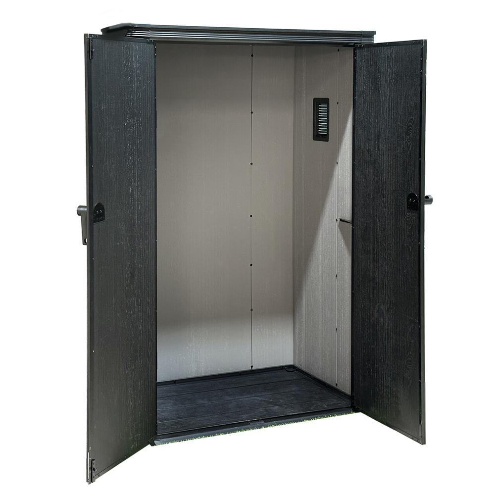 ตู้เก็บของกลางแจ้ง SPRING MA SHU 114 ซม. สีเทา