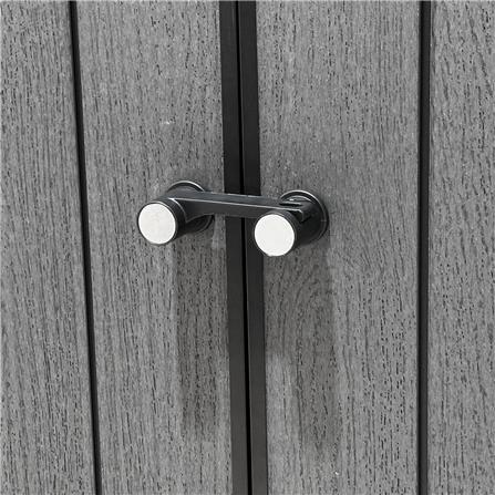 ตู้เก็บของกลางแจ้ง SPRING MA SHU 114 ซม. สีเทา_4