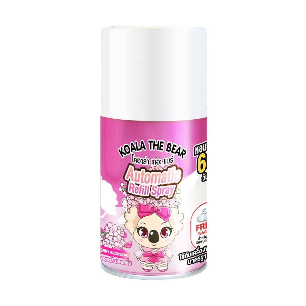 รีฟิลเครื่องพ่นสเปรย์ KOALA THE BEAR 300 มล. CHERRY BLOSSOM