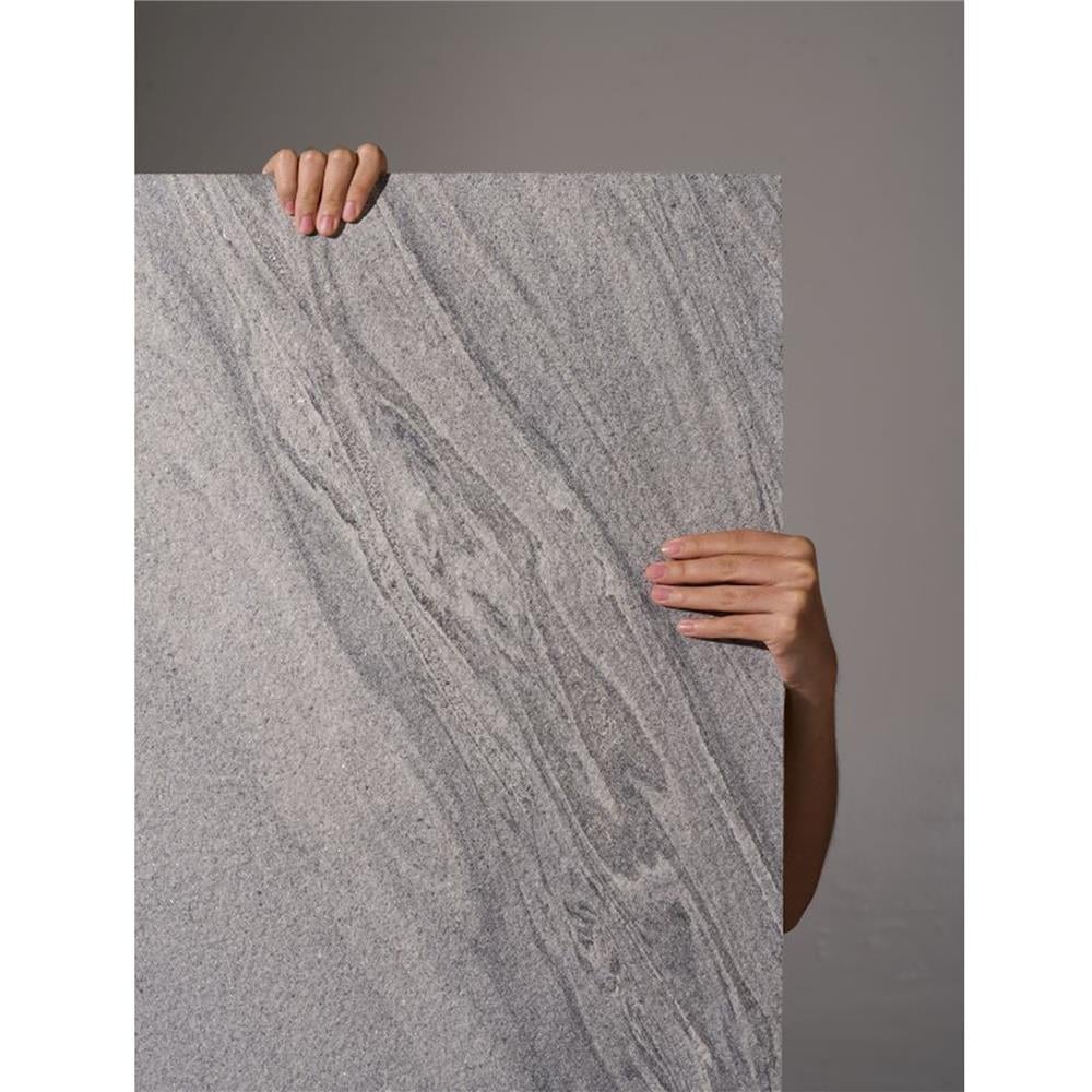 แผ่นตกแต่งผนัง STONE DECOR ริเวอร์ เกรย์ กราไนท์ 122X244 ซม.