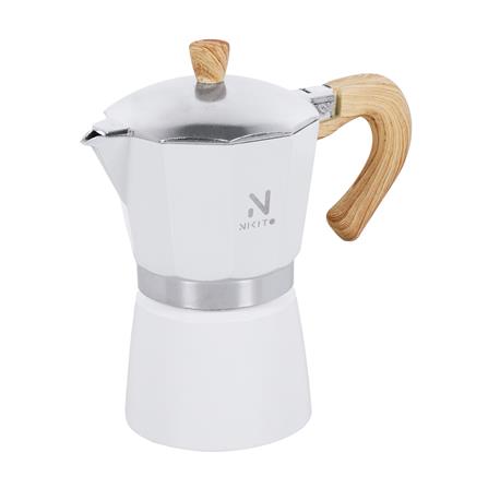 หม้อต้มกาแฟ NIKITO 6 CUPS สีครีม_2