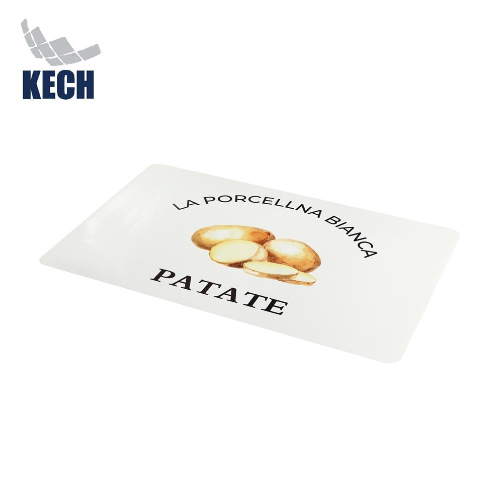 แผ่นรองจาน PVC KECH VG POTATO สีขาว_0