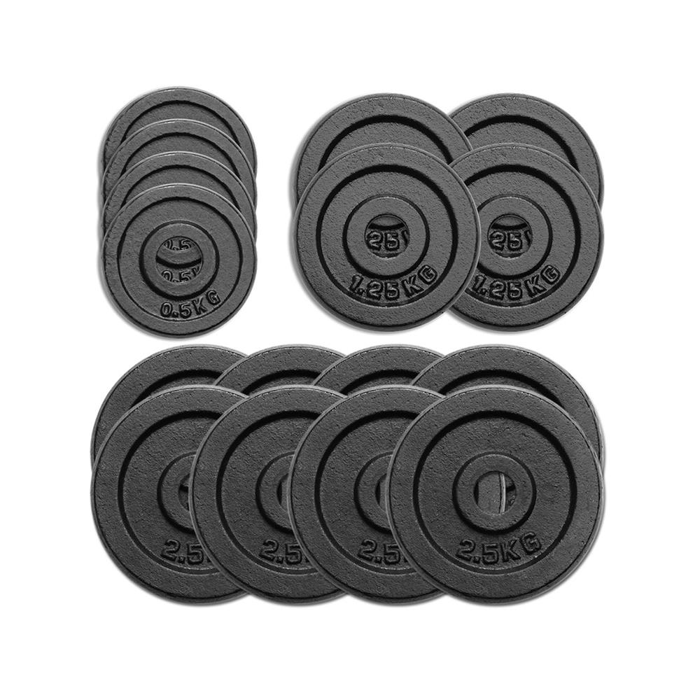ชุดดัมเบล IRONTEC BLACK 30 กก.