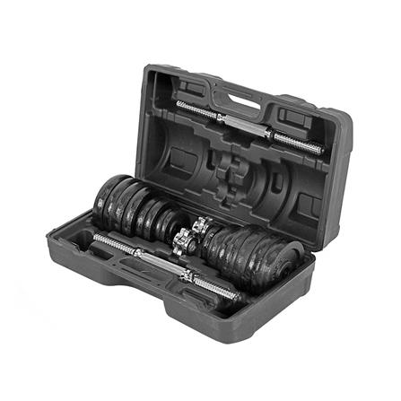 ชุดดัมเบล IRONTEC BLACK 30 กก._5