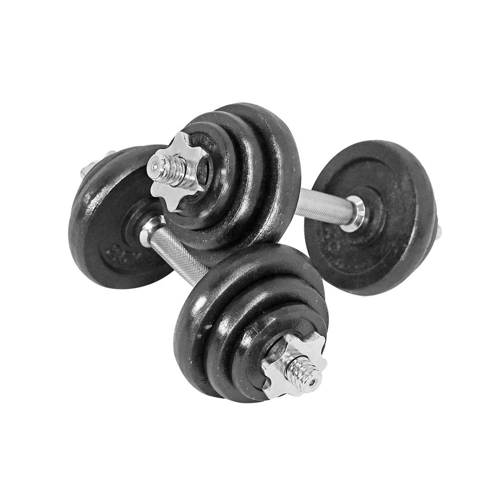 ชุดดัมเบล IRONTEC BLACK 20 กก.