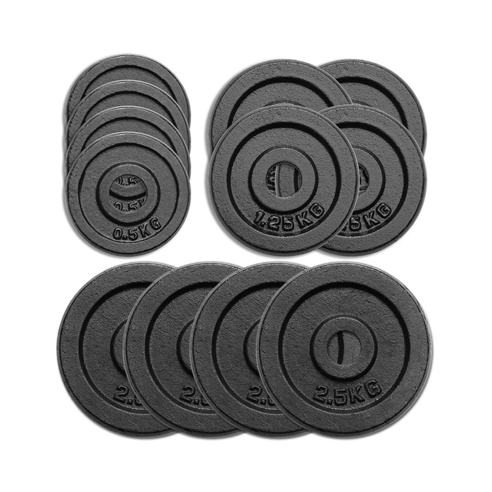ชุดดัมเบล IRONTEC BLACK 20 กก.