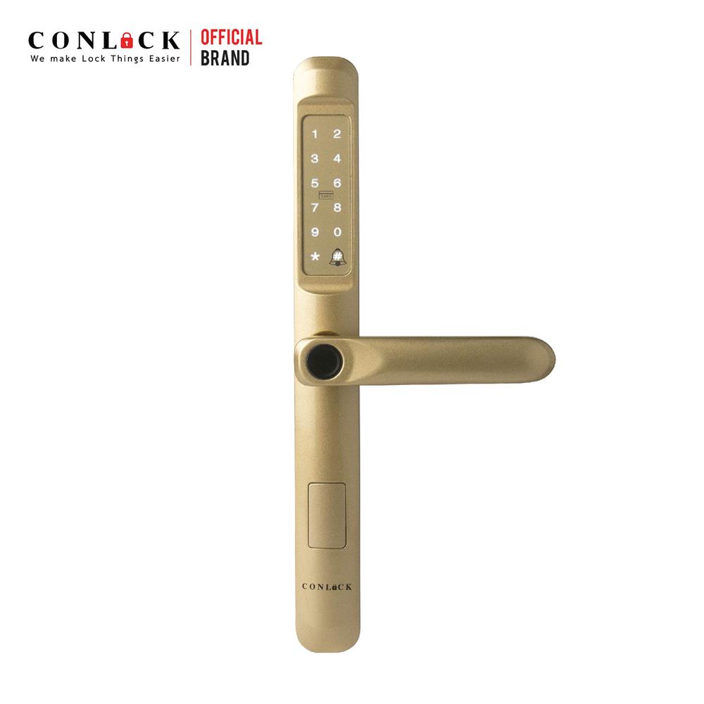 กลอนดิจิตอล CONLOCK CL-X50 สีทอง