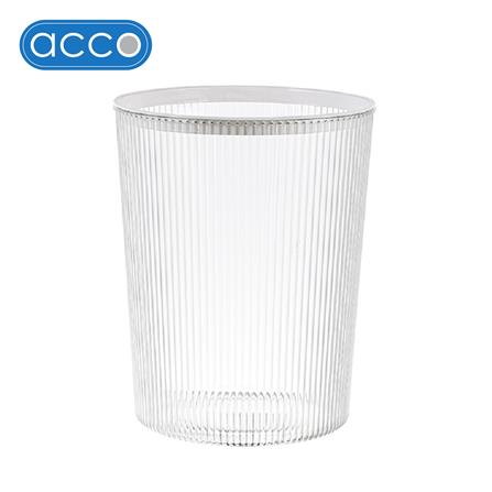 ถังขยะกลม ACCO KLEAR 12 ลิตร สีใส_0