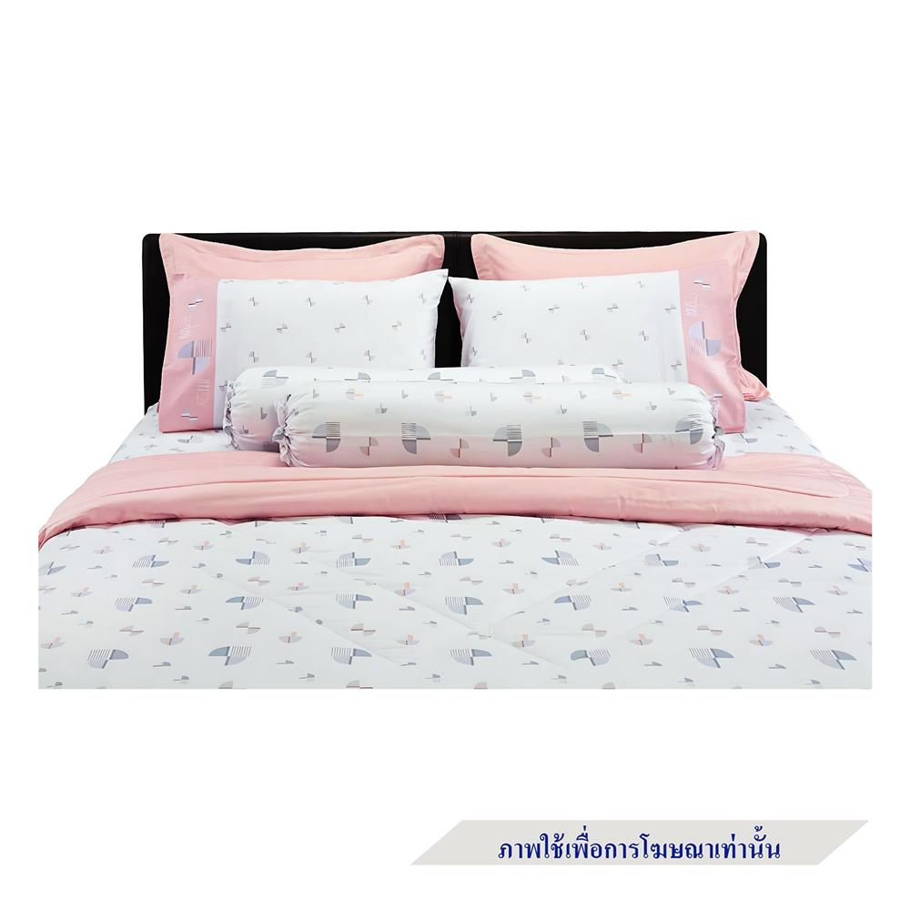 ชุดผ้าปูที่นอน 6 ฟุต 10 ชิ้น SANTAS COTTON USA VITA