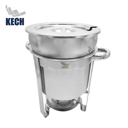 ชุดหม้ออุ่นซุปกลมพร้อมขาตั้ง 7 ลิตร KECH_0