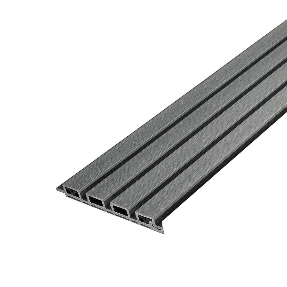 รั้วบังตาทึบ SUNSHIELD SET A 0.6x2 ม. สีเทา