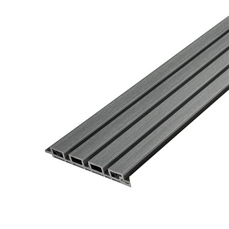 รั้วบังตาทึบ SUNSHIELD SET A 0.6x2 ม. สีเทา_5