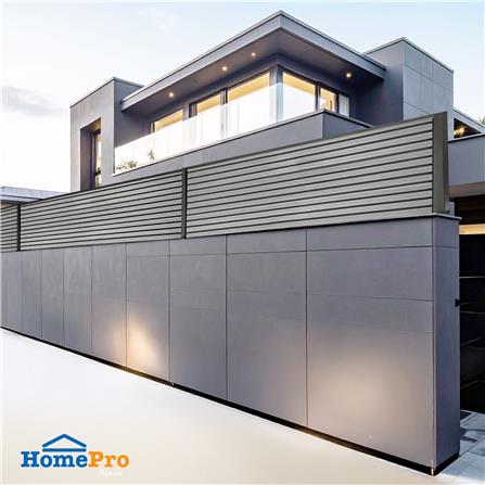 รั้วบังตาทึบ SUNSHIELD SET A 0.6x2 ม. สีเทา_6