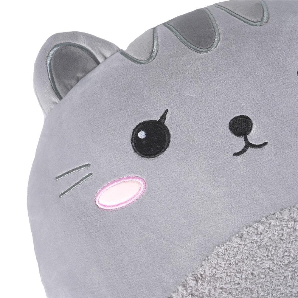 หมอนอิง HOME LIVING STYLE G-SALID CAT 14X14 นิ้ว สีเทา