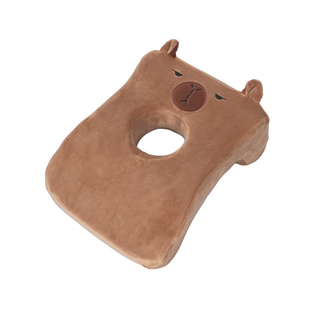 หมอนรองคอ HOME LIVING STYLE G-CAPYBARA 9X12 นิ้ว สีน้ำตาล