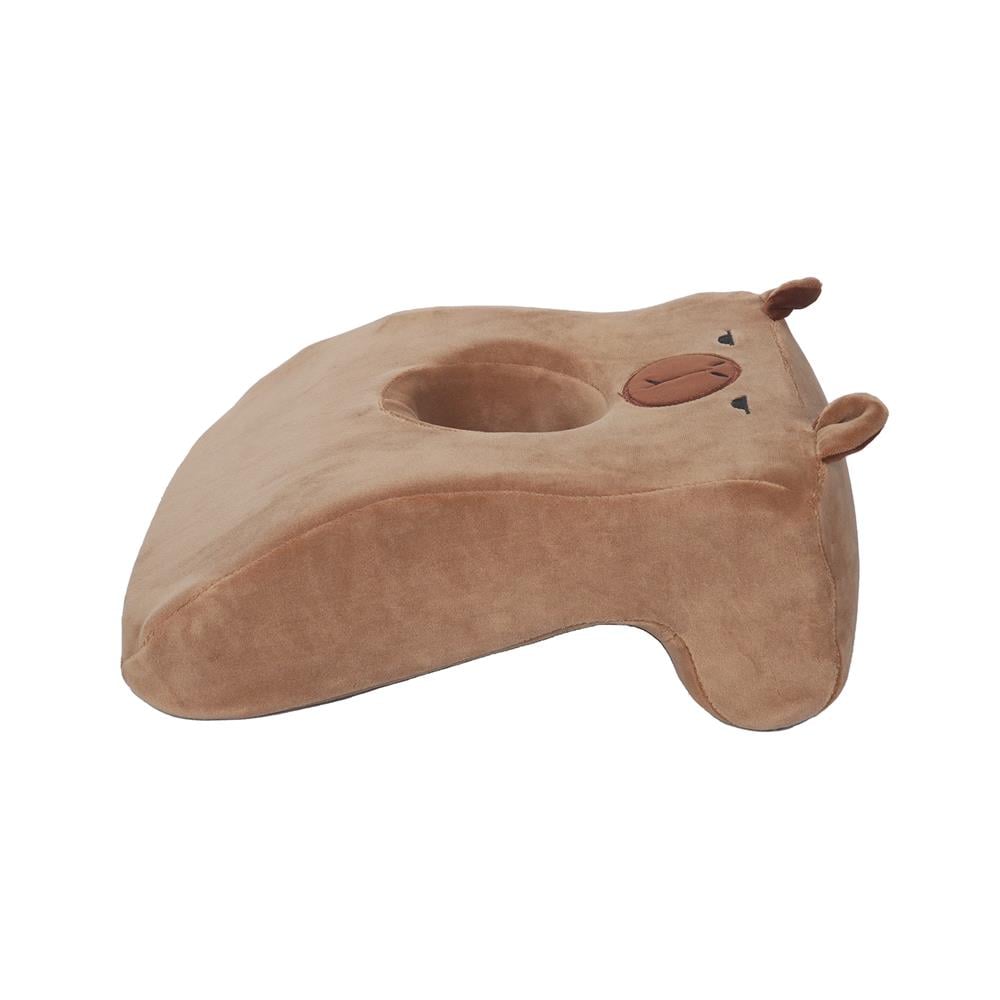 หมอนรองคอ HOME LIVING STYLE G-CAPYBARA 9X12 นิ้ว สีน้ำตาล