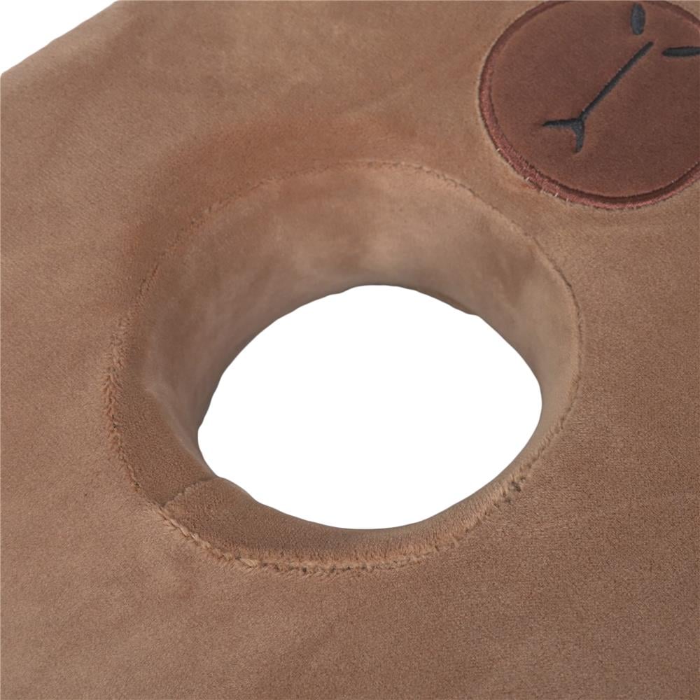 หมอนรองคอ HOME LIVING STYLE G-CAPYBARA 9X12 นิ้ว สีน้ำตาล