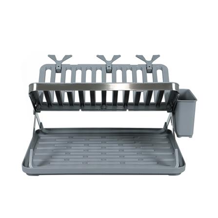 ชั้นคว่ำจานพลาสติกขาไขว้ KECH 48.5x35.5x27ซม._2