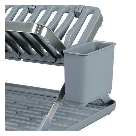 ชั้นคว่ำจานพลาสติกขาไขว้ KECH 48.5x35.5x27ซม._3