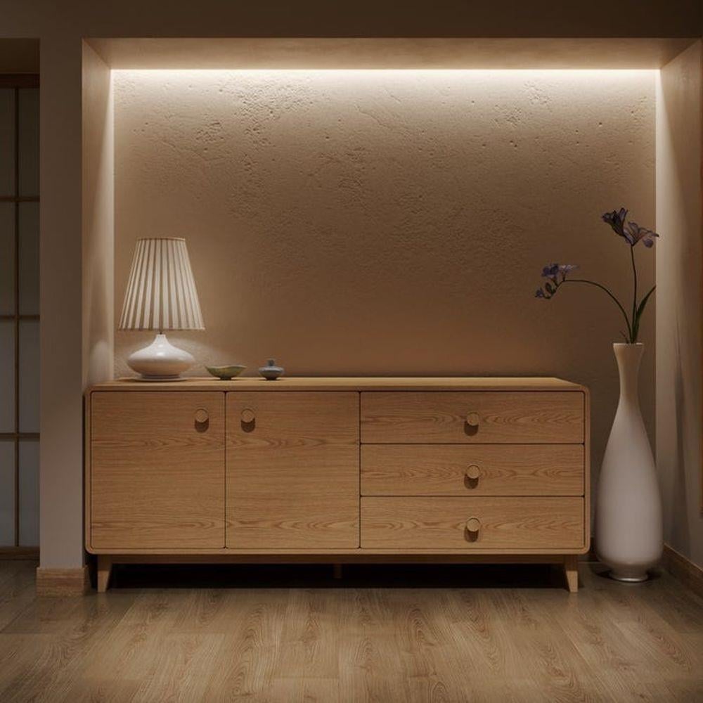 ตู้วางทีวี SB FURNITURE HAGI 19218456 180 ซม. สีไม้อ่อน