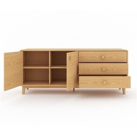 ตู้วางทีวี SB FURNITURE HAGI 19218456 180 ซม. สีไม้อ่อน_2