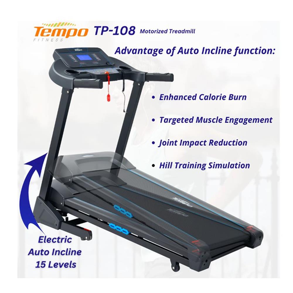 ลู่วิ่งไฟฟ้า TEMPO TP108