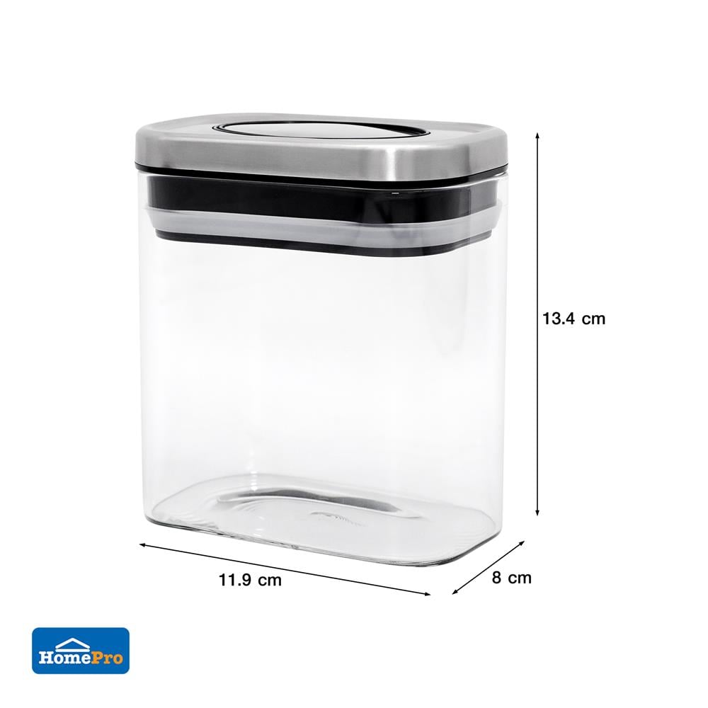 ขวดโหลแก้วฝากด KECH PURELY 0.7 ลิตร สีใส
